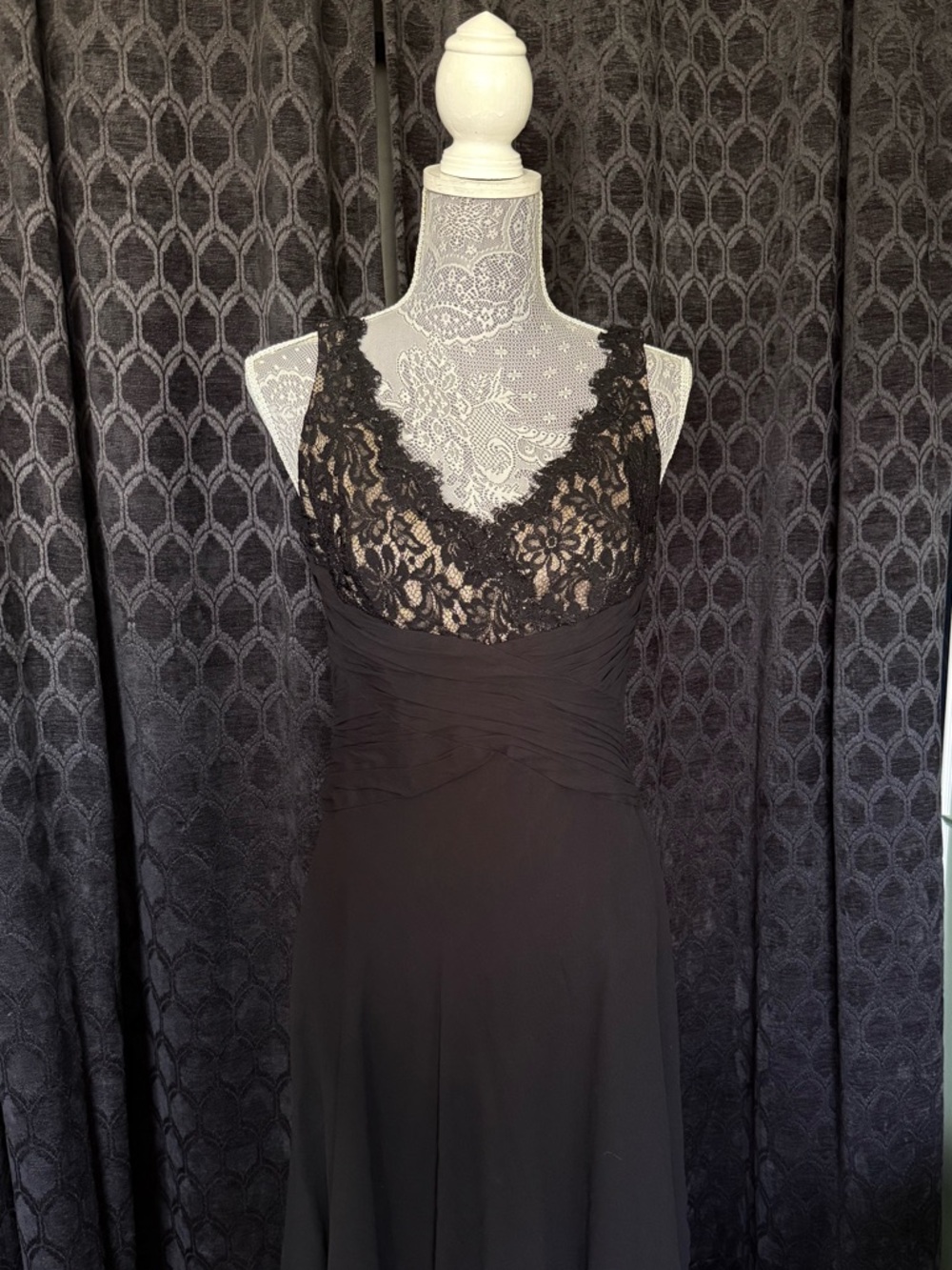 Anne Klein Silk Lace Dress